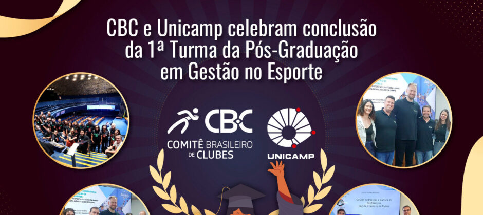 São José Desportivo entre os destaques da 1ª turma da pós-graduação em Gestão do Esporte CBC/Unicamp
